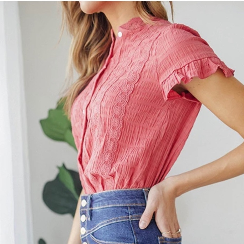 Palm Springs Lace Top